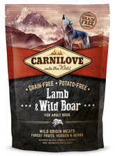 Carnilove Lamb-Wild Boar for Adult koirille 1,5 kg