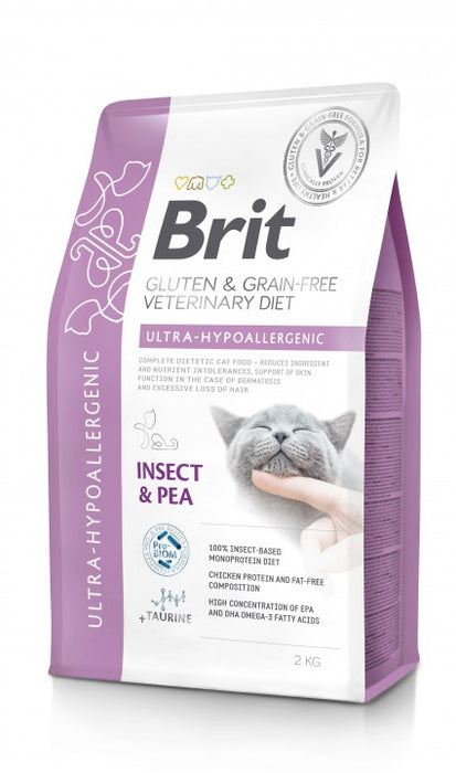 Brit Ultra-hypoallergenic Insect & Pea kissalle 2 kg