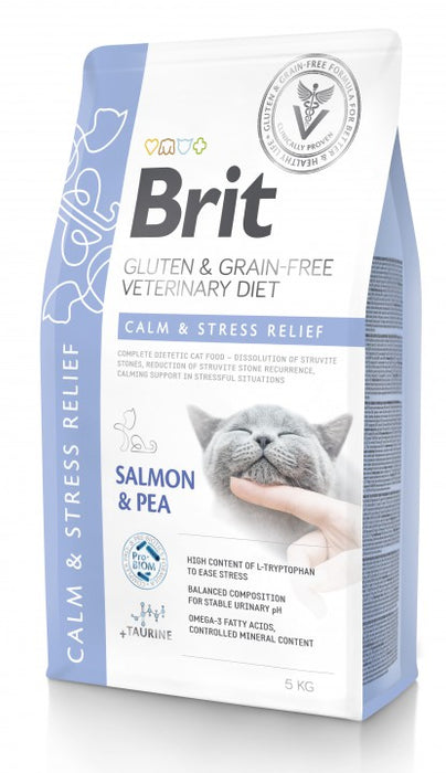Brit Calm & Stress Relief Salmon & Pea kissalle 5 kg
