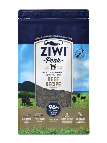 ZiwiPeak ilmakuivattu nauta koiralle 2,5 kg