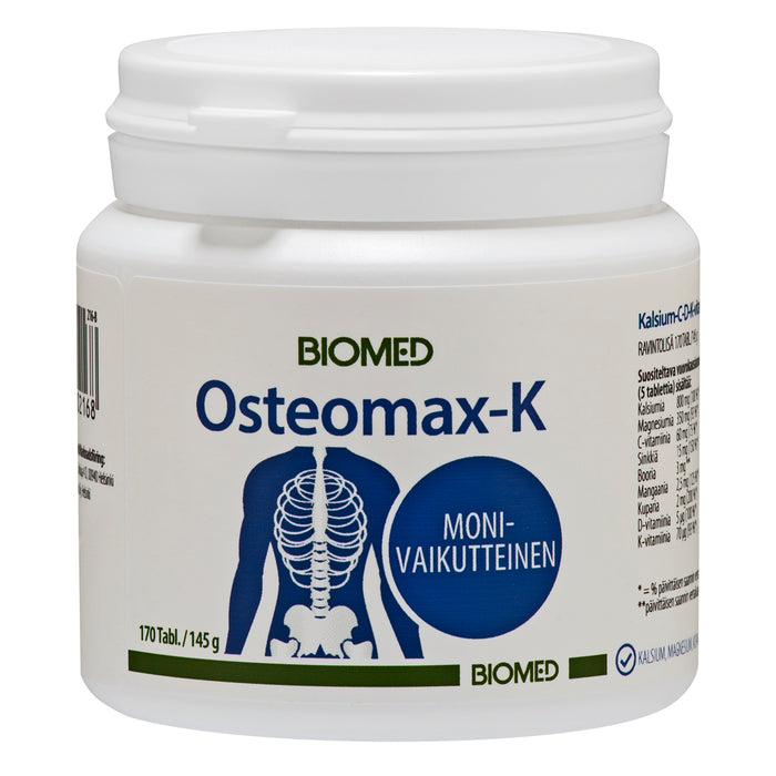 Osteomax K 170 tablettia