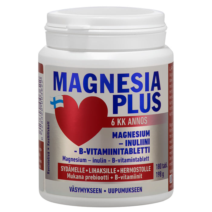 Magnesia Plus 180 tablettia
