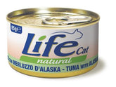 LifeCat Natural tonnikala & alaskanturska 85g