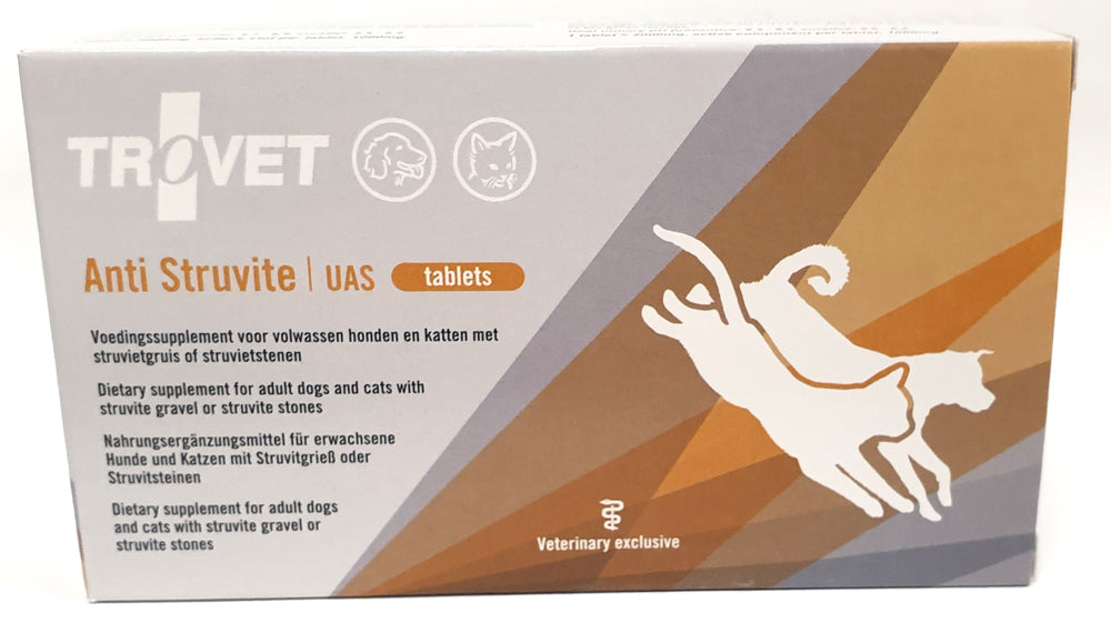 Trovet UAS Anti Struvite kissalle ja koiralle 30 tablettia