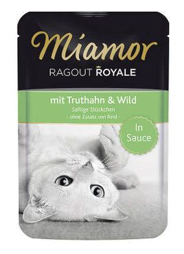 Miamor Ragout Royale Sauce kalkkuna & riista  22 x 100 g