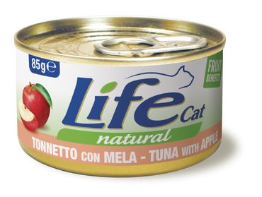 LifeCat Natural tonnikala & omena 85g