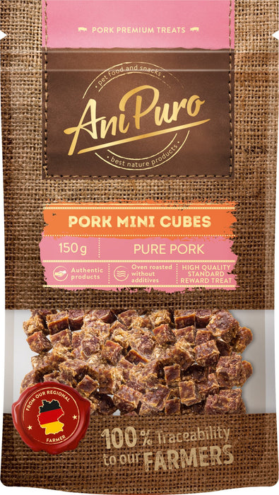 AniPuro Pork Mini Cubes 150 g