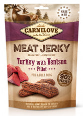 Carnilove Meat Jerky Turkey with Venison koirille 100 g