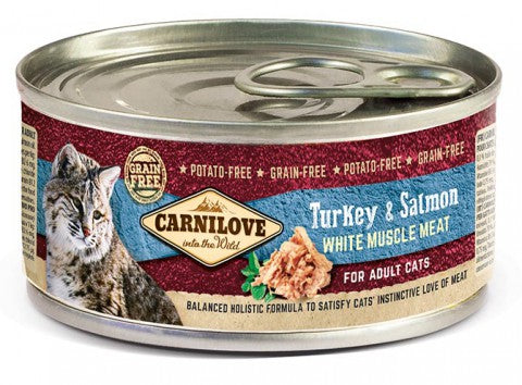 Carnilove Turkey-Salmon for Adult kissoille 12 x 100 g