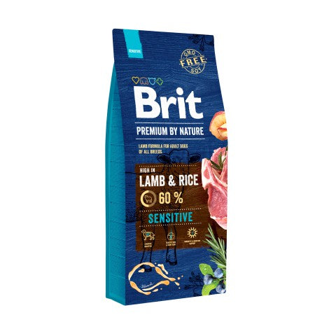 Brit Premium by Nature Sensitive lammas 15 kg