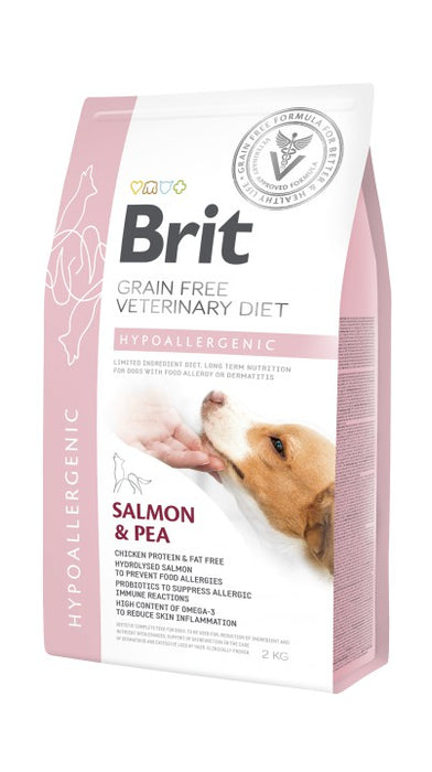 Brit Hypoallergenic Salmon & Pea koiralle 2 kg