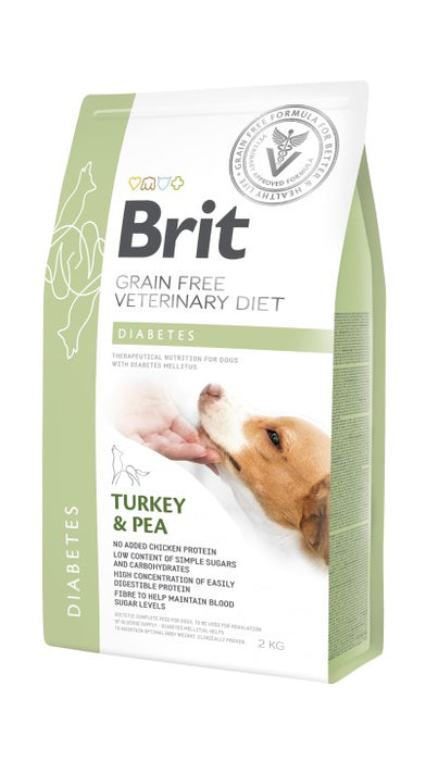 Brit Diabetes Turkey & Pea koiralle 2 kg