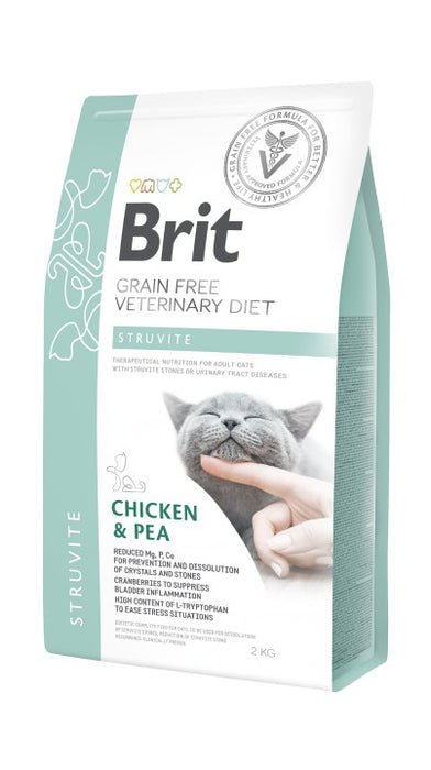 Brit Struvite Chicken & Pea kissalle 2 kg