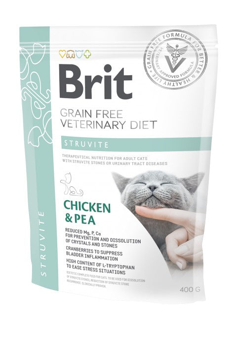Brit Struvite Chicken & Pea kissalle 400 g