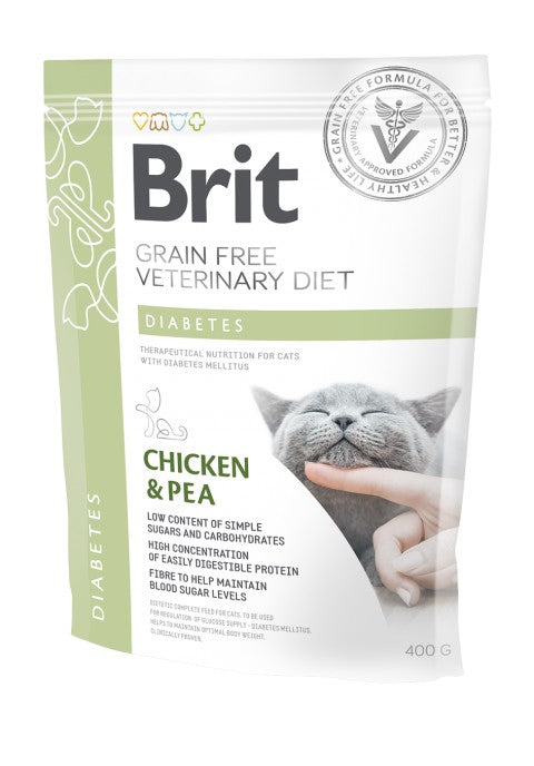 Brit Diabetes Chicken & Pea kissalle 400 g