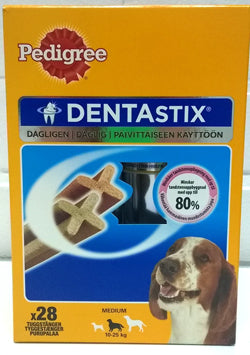 Dentastix 10 - 25 kg koira 28 kpl