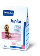 Virbac HPM Junior Dog Special Medium 7 kg