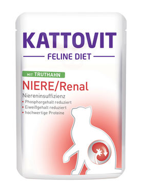 Kattovit Niere/Renal Kalkkuna 85 g