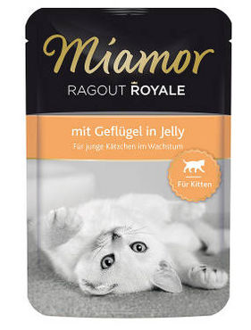 Miamor Ragout Royale Kitten Jelly siipikarja 100 g