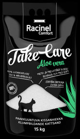 Racinel Comfort Take Care Aloe Vera kissanhiekka 15 kg