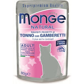 Monge Natural Tonnikala-Katkarapu 24 x 80 g