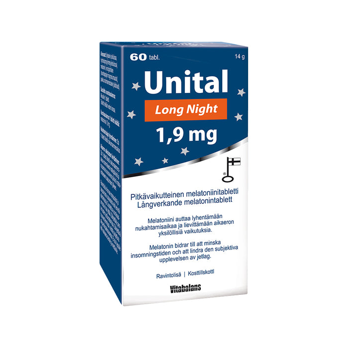 Unital Long Night 1,9 mg tabletti 30 kpl