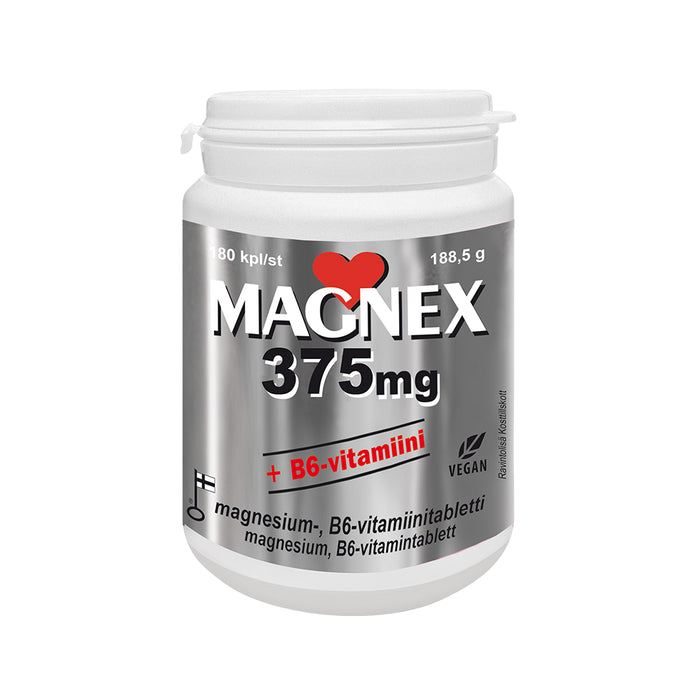 Magnex 375 mg + B6-vitamiini tabletti 70 kpl