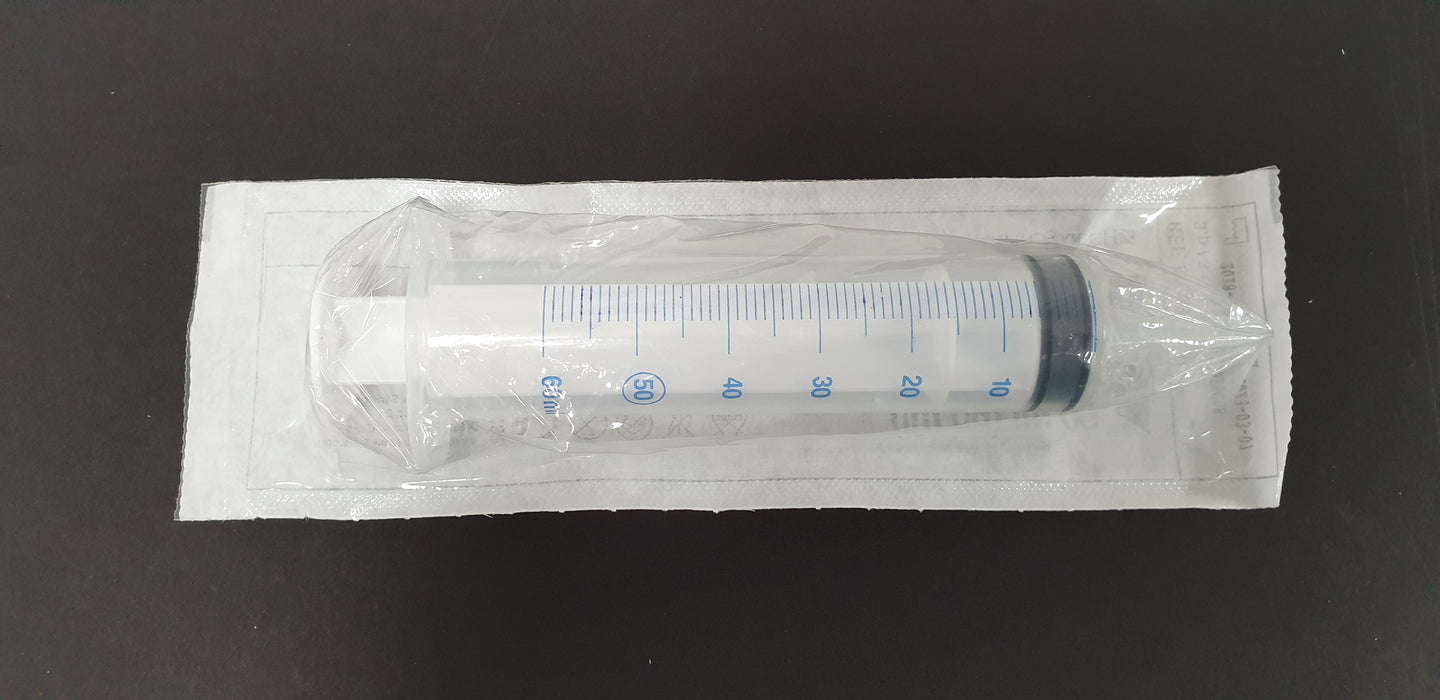 Steriili lääkeruisku kumimännällä catheter-kärki 50 ml 1 kpl
