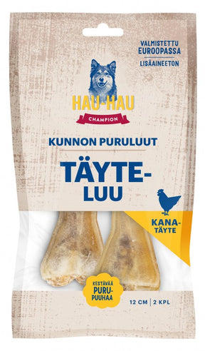 Hau-Hau Champion Kunnon puruluut Täyteluu kana 12 cm 2 kpl
