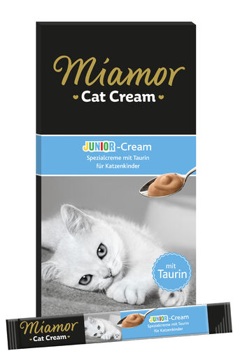 Miamor Cat Cream Junior herkkutahna kissalle 6 x 15 g