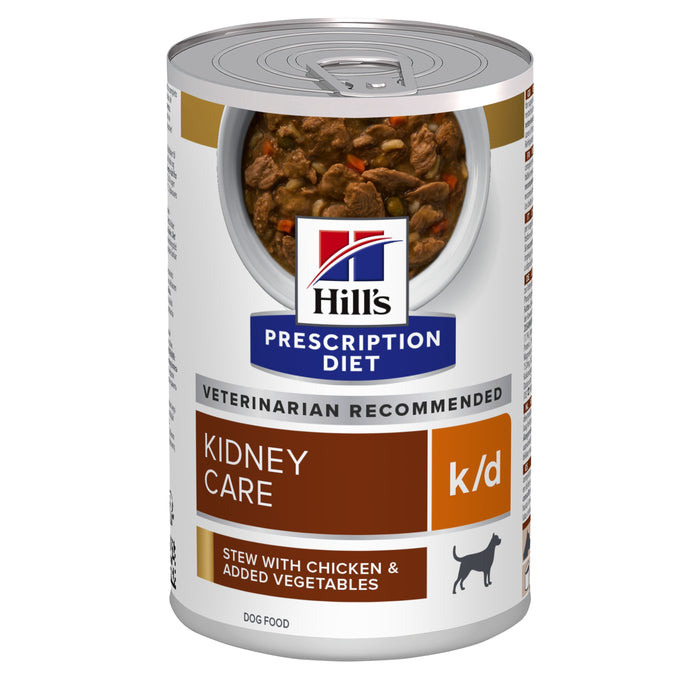 Hill's k/d Kidney Care muhennos koiralle 12 x 354 g