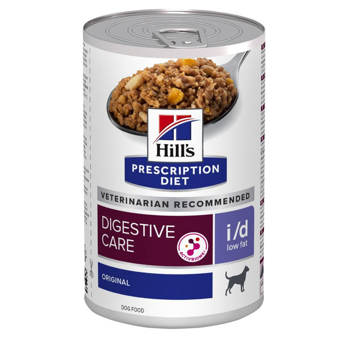 Hill's i/d Low Fat Digestive Care ActivBiome+ koiralle 360 g MAISTELUPAKKAUS