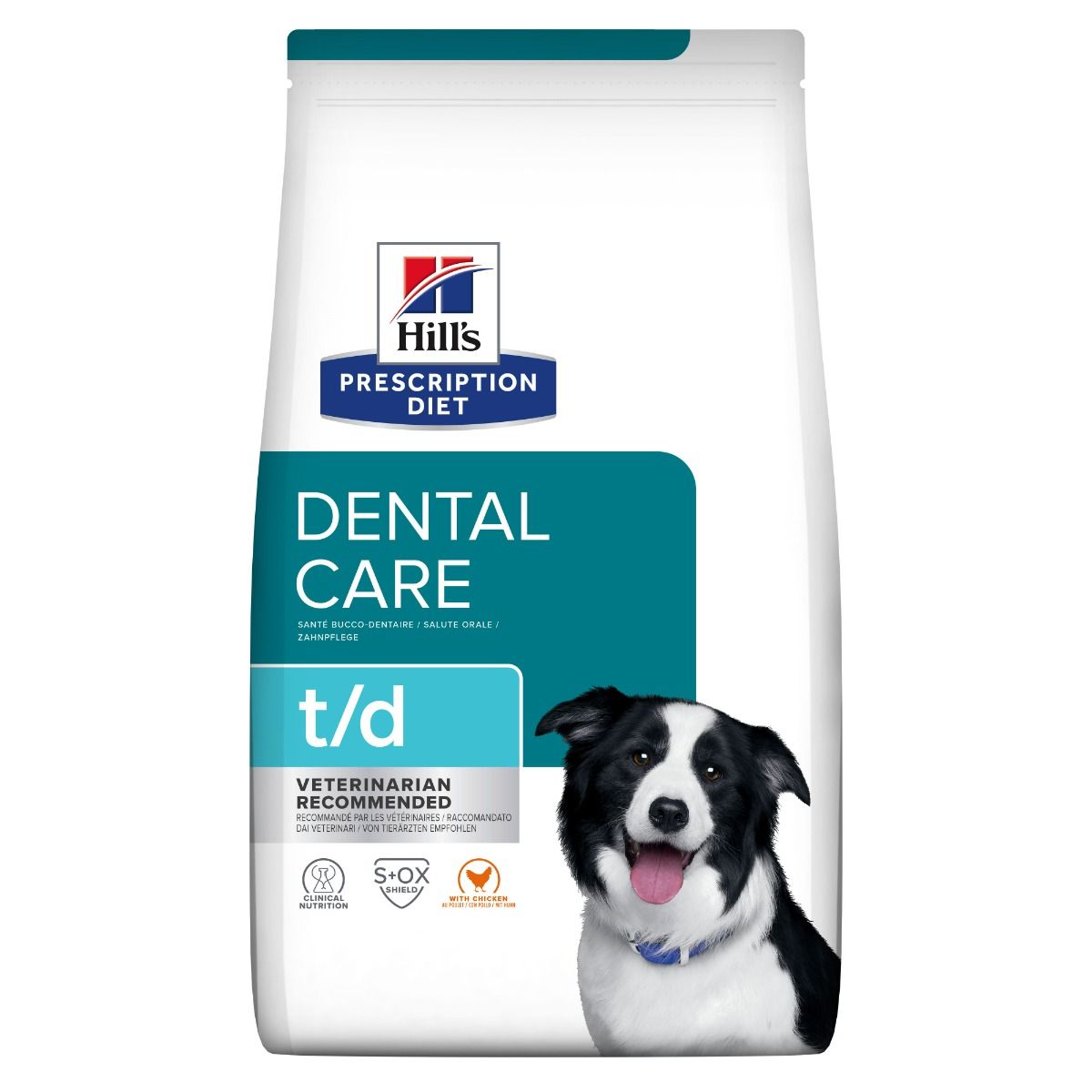 Hill's t/d Dental Care with Chicken koiralle 10 kg RIKKOONTUNUT