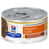 Hill's c/d Urinary Care with Chicken & Vegetables muhennos kissalle 82 g MAISTELUPAKKAUS