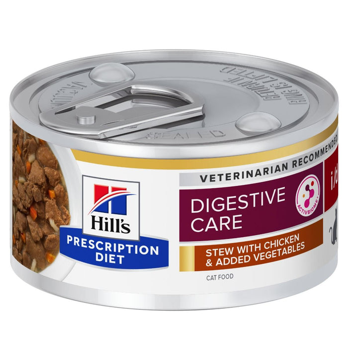 Hill's i/d Digestive Care with Chicken & Vegetables muhennos kissalle 24 x 82 g