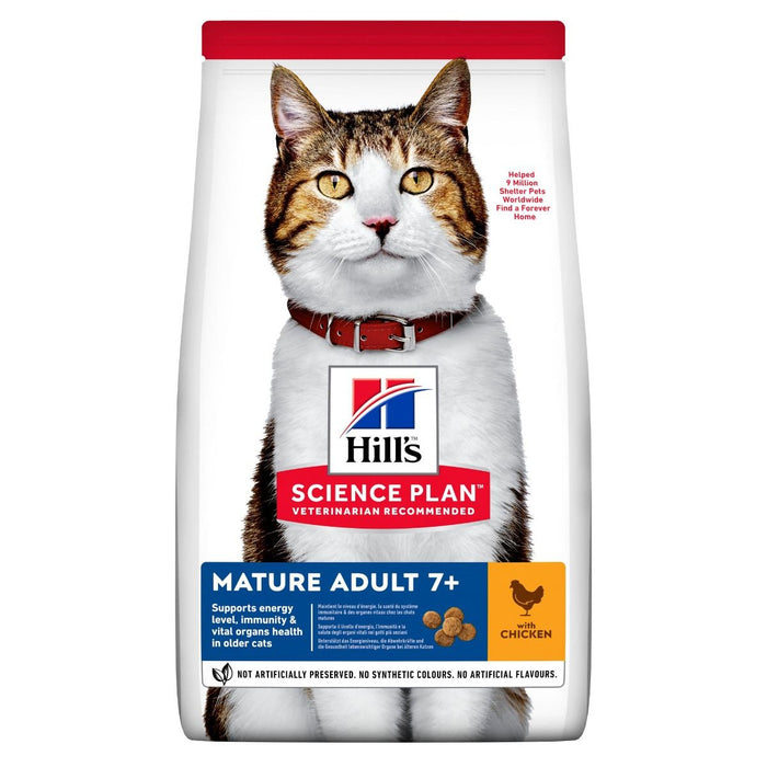 Hill's SP Mature Adult 7+ with Chicken kissalle 1,5 kg