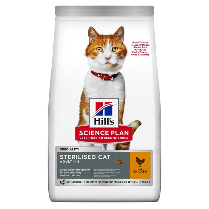 Hill's SP Adult Sterilised with Chicken kissalle 1,5 kg