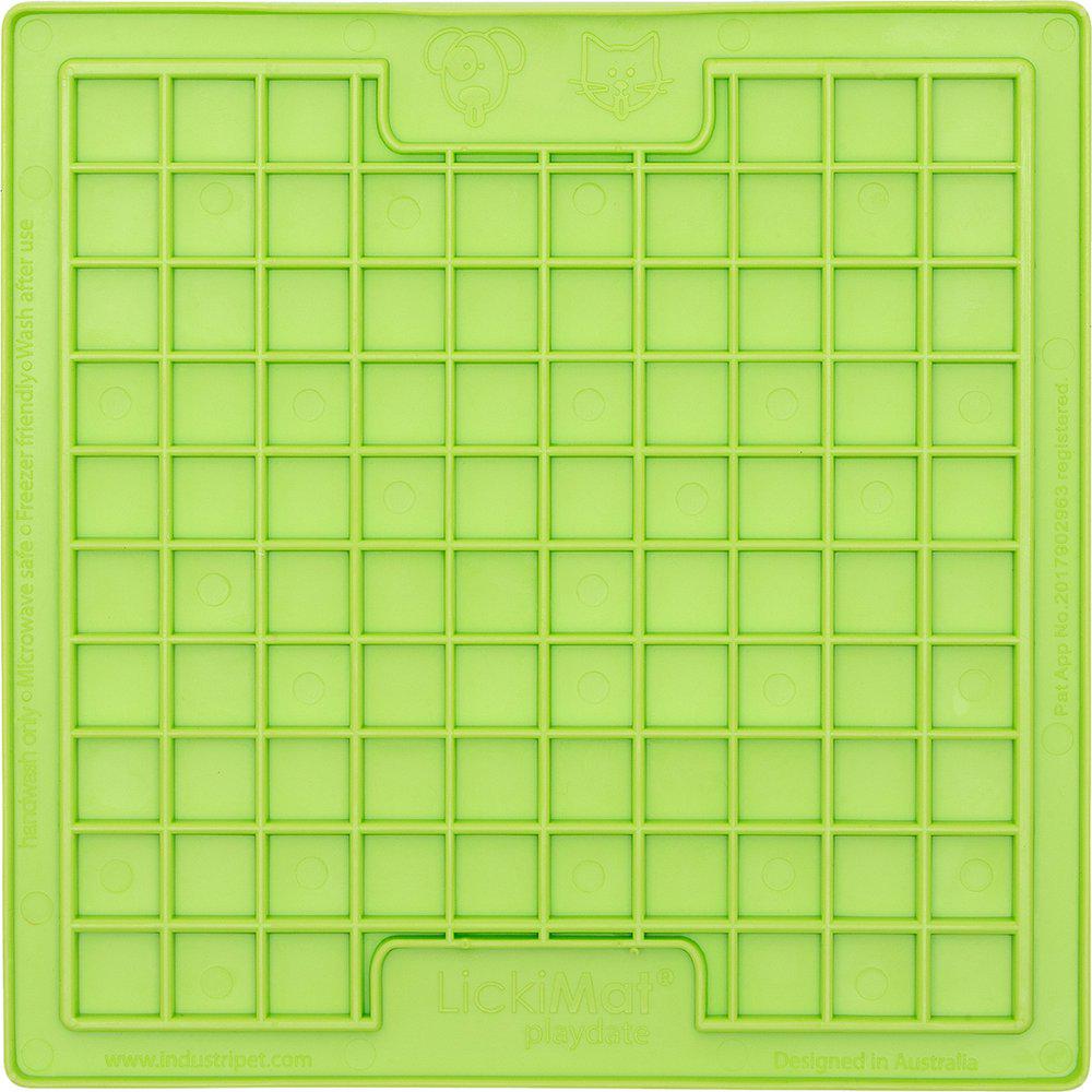 LickiMat Playdate Aktivointimatto vihreä 20 cm x 20 cm