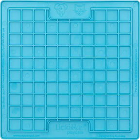LickiMat Playdate Aktivointimatto turkoosi 20 cm x 20 cm