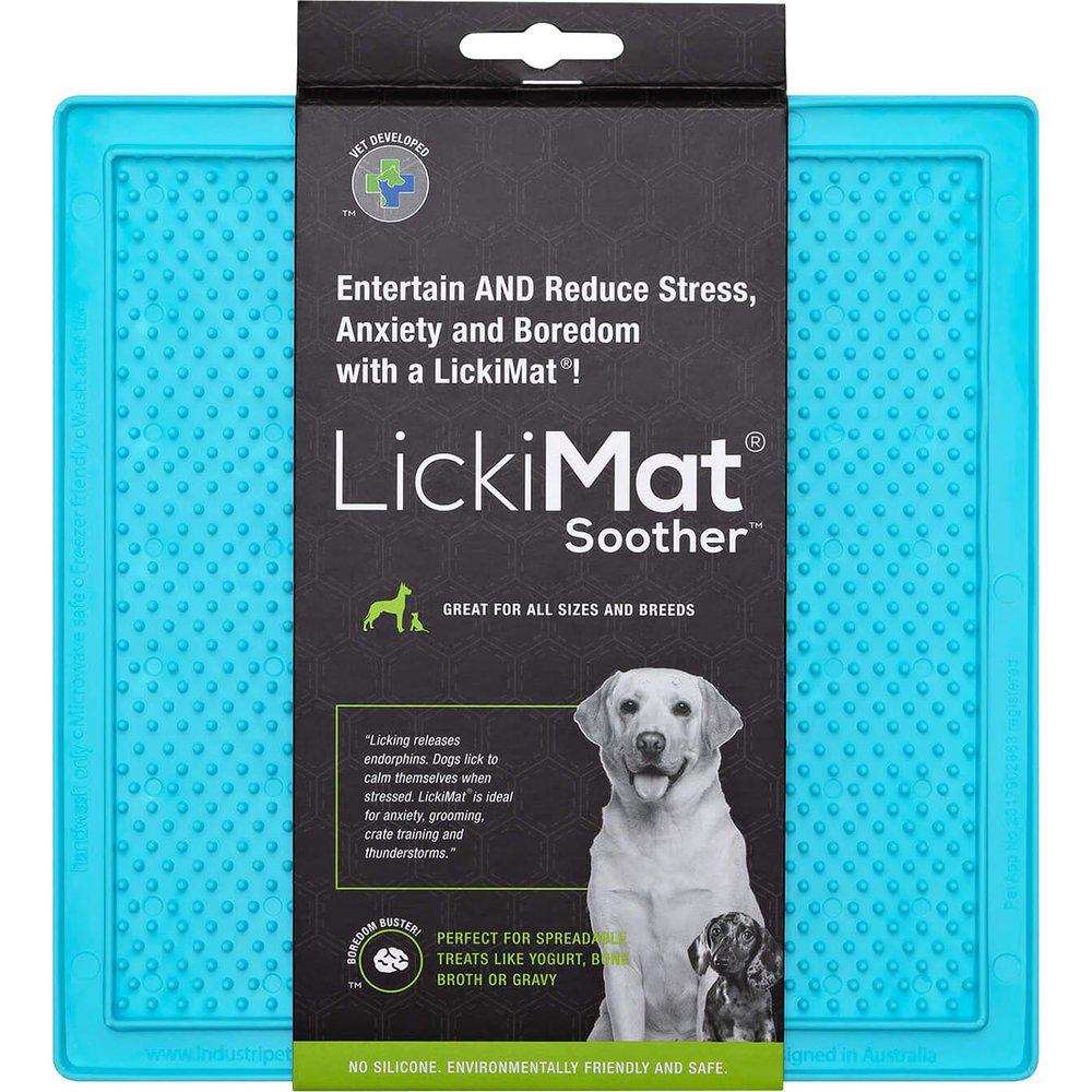 LickiMat Soother Aktivointimatto turkoosi 20 cm x 20 cm