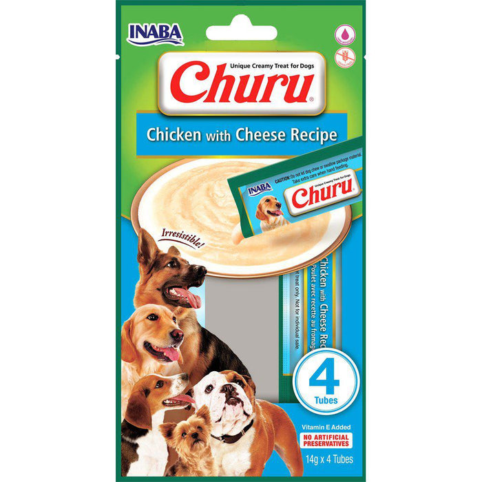 Churu kana-juusto herkkutahna koiralle 4 x 14 g