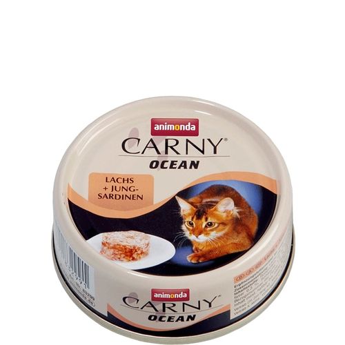 Animonda Carny Ocean lohi & sardiinit kissalle 12 x 80 g