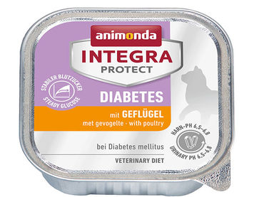 Animonda Integra Protect Diabetes siipikarja kissalle 16 x 100 g