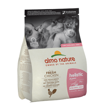 Almo Nature Holistic Puppy XS-S kana koiralle 2 kg