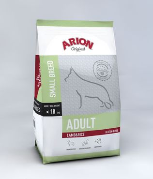 Arion Original Adult Small Breed lammas & riisi koiralle 3 kg