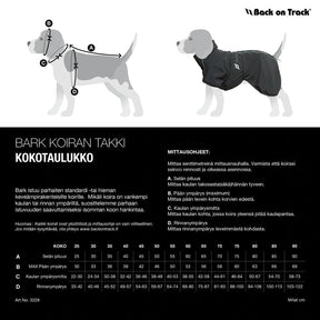 Back on Track Bark Koirantakki harmaa 35