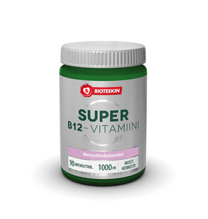 Bioteekin Super B12-vitamiini 90 tablettia