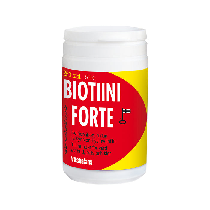 Biotiini Forte tabletti koiralle 250 kpl