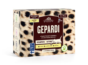 Dagsmark Gepardi kana-hyönteinen patee kissanpennulle 8 x 70 g