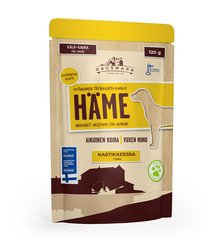Dagsmark Häme märkäruoka koiralle 120 g MAISTELUPAKKAUS